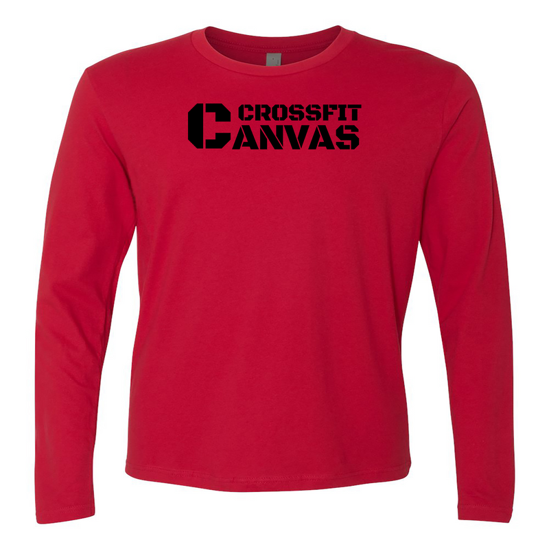 CrossFit Canvas Flag Mens - Long Sleeve