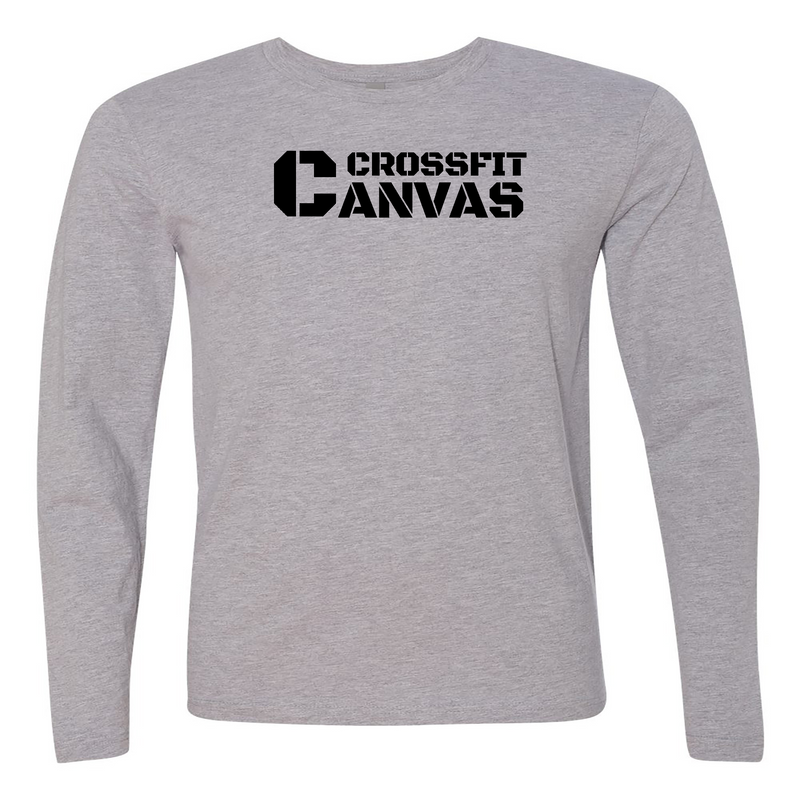 CrossFit Canvas Flag Mens - Long Sleeve