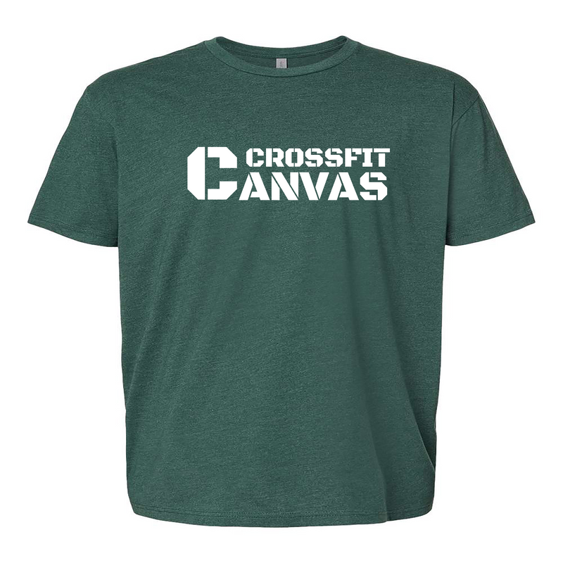 CrossFit Canvas Flag Mens - T-Shirt