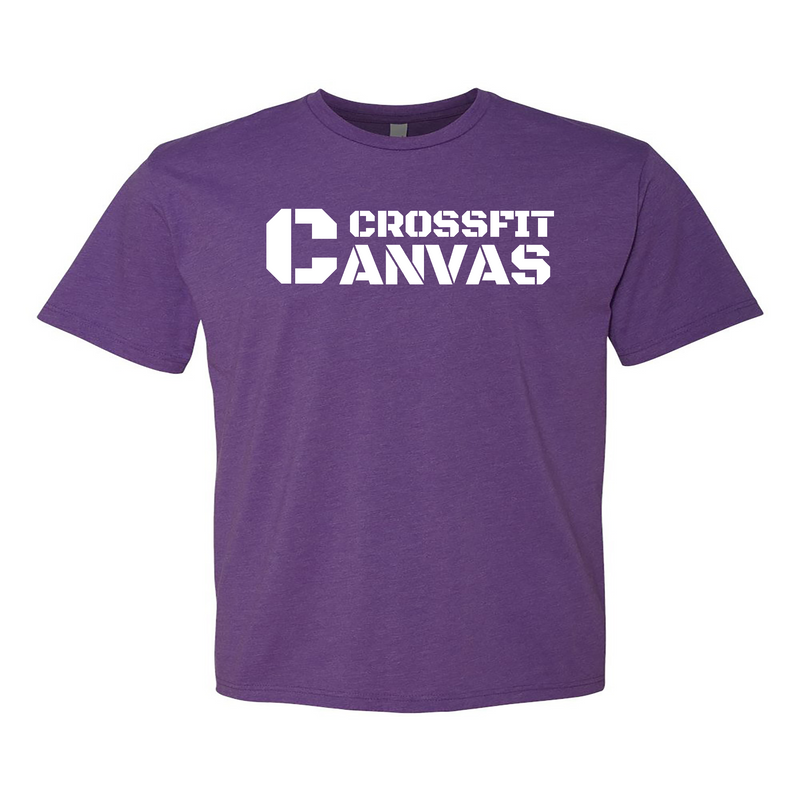 CrossFit Canvas Flag Mens - T-Shirt
