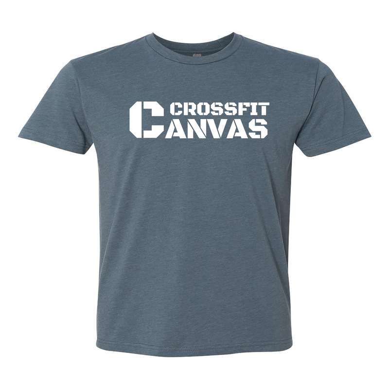 CrossFit Canvas Flag Mens - T-Shirt