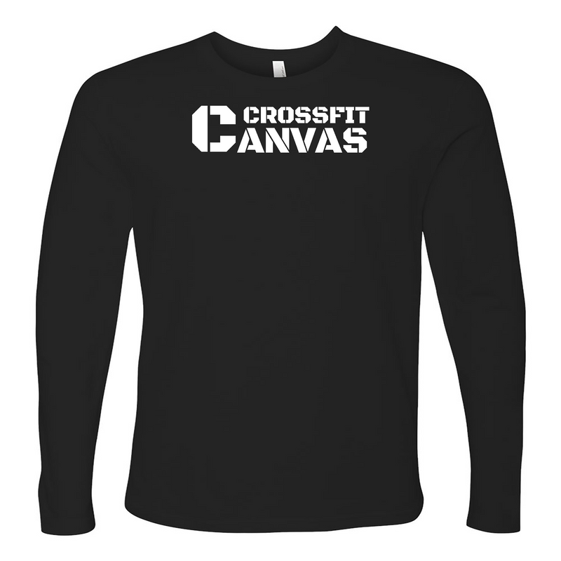 CrossFit Canvas Flag Mens - Long Sleeve