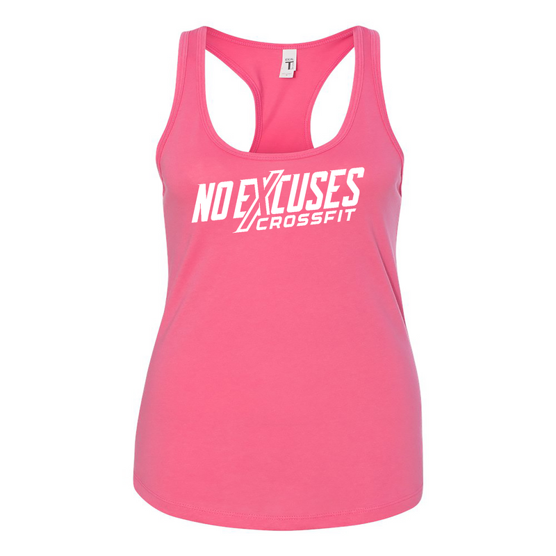 Womens 2X-Large HOT_PINK Tank Top (Front Print Only)
