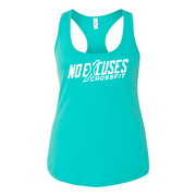 Womens 2X-Large TAHITI_BLUE Tank Top (Front Print Only)
