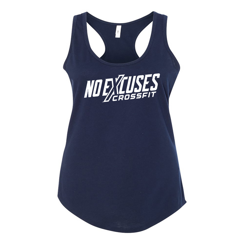 Womens 2X-Large Midnight_Navy Tank Top (Front Print Only)