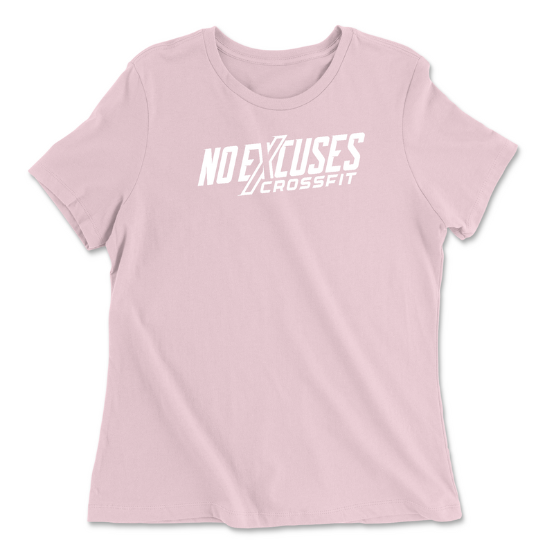 Womens 2X-Large PINK Relaxed Jersey T-Shirt