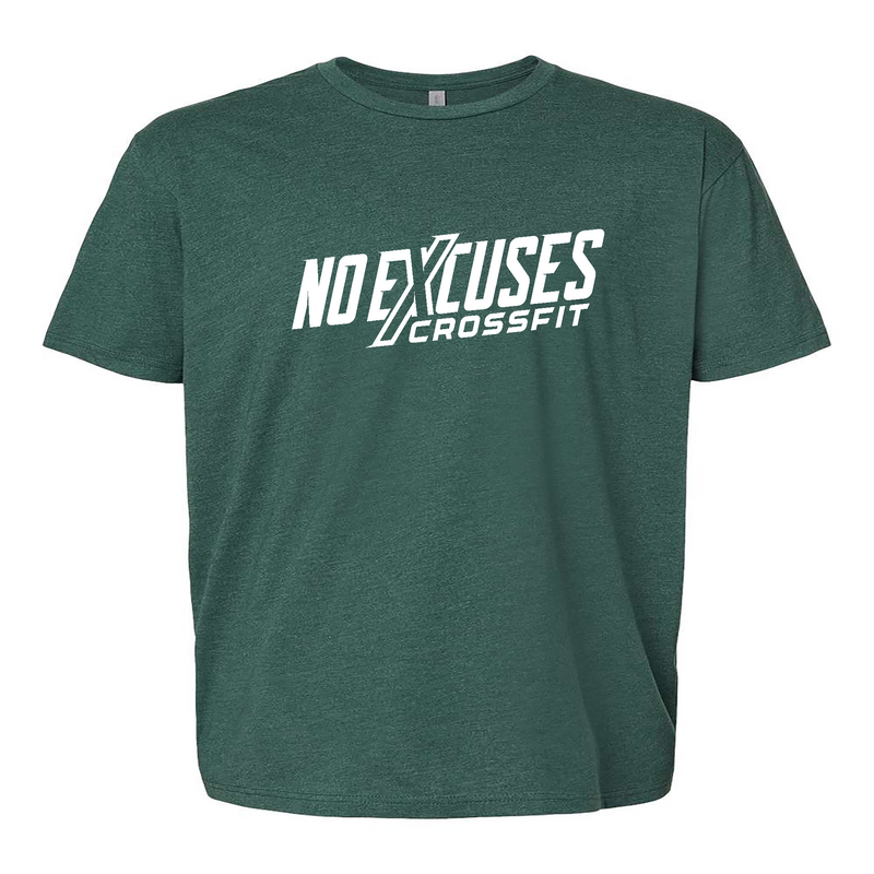 Mens 2X-Large HEATHER_FOREST_GREEN T-Shirt
