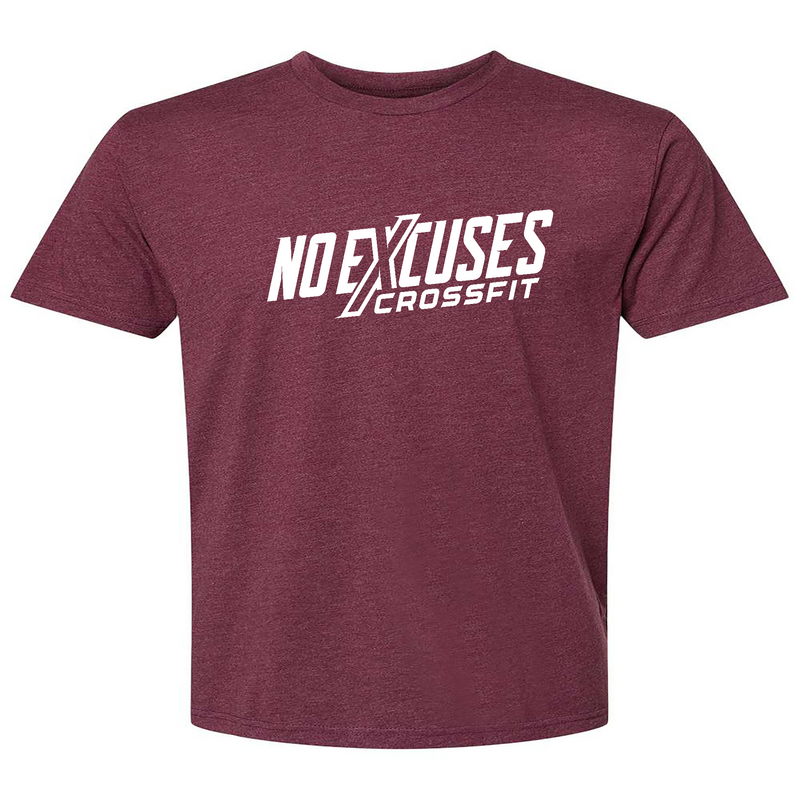 Mens 2X-Large HEATHER_MAROON T-Shirt