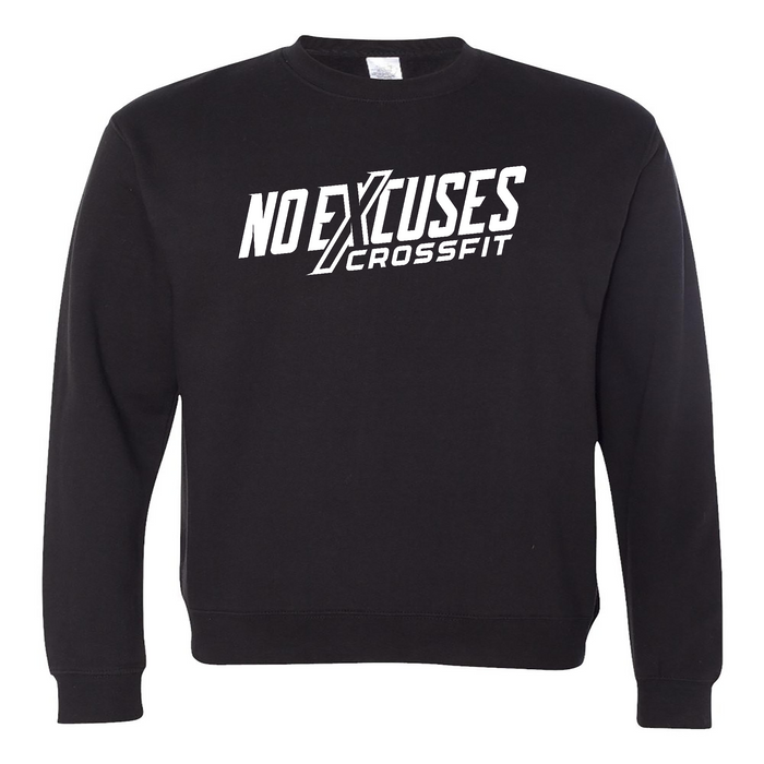 Mens 2X-Large BLACK Midweight Sweatshirt