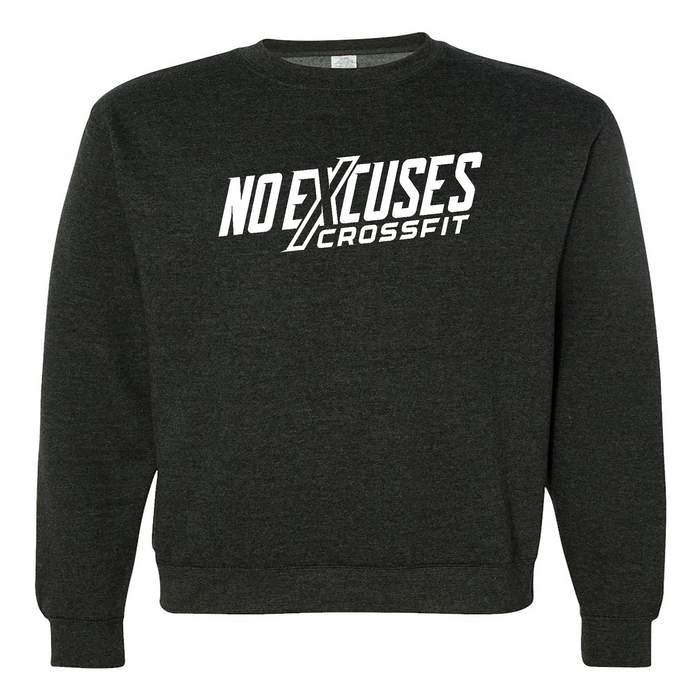 Mens 2X-Large CHARCOAL_HEATHER Midweight Sweatshirt