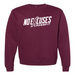 Mens 2X-Large MAROON Midweight Sweatshirt