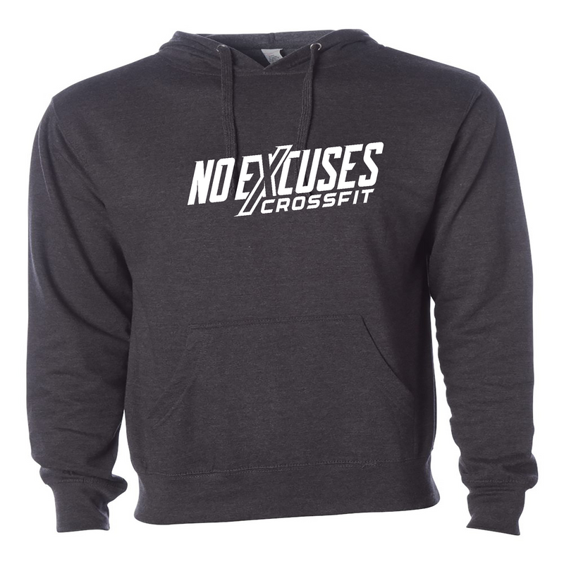 Mens 2X-Large CHARCOAL_HEATHER Hoodie