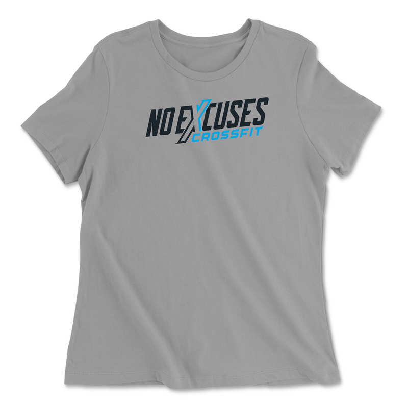 Womens 2X-Large SOLID_ATHLETIC_GREY Relaxed Jersey T-Shirt