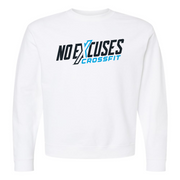 Mens 2X-Large WHITE Midweight Sweatshirt