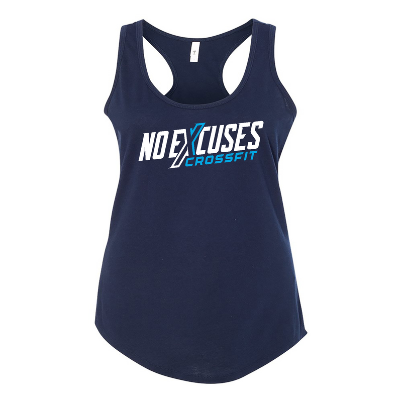 Womens 2X-Large Midnight_Navy Tank Top (Front Print Only)