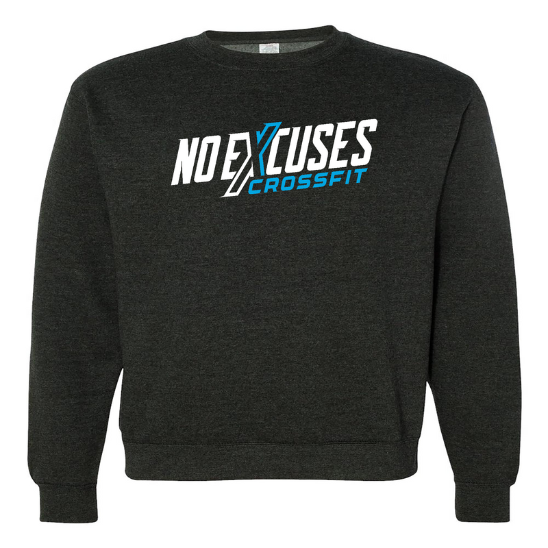 Mens 2X-Large CHARCOAL_HEATHER Midweight Sweatshirt