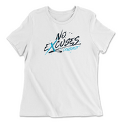 Womens 2X-Large WHITE Relaxed Jersey T-Shirt