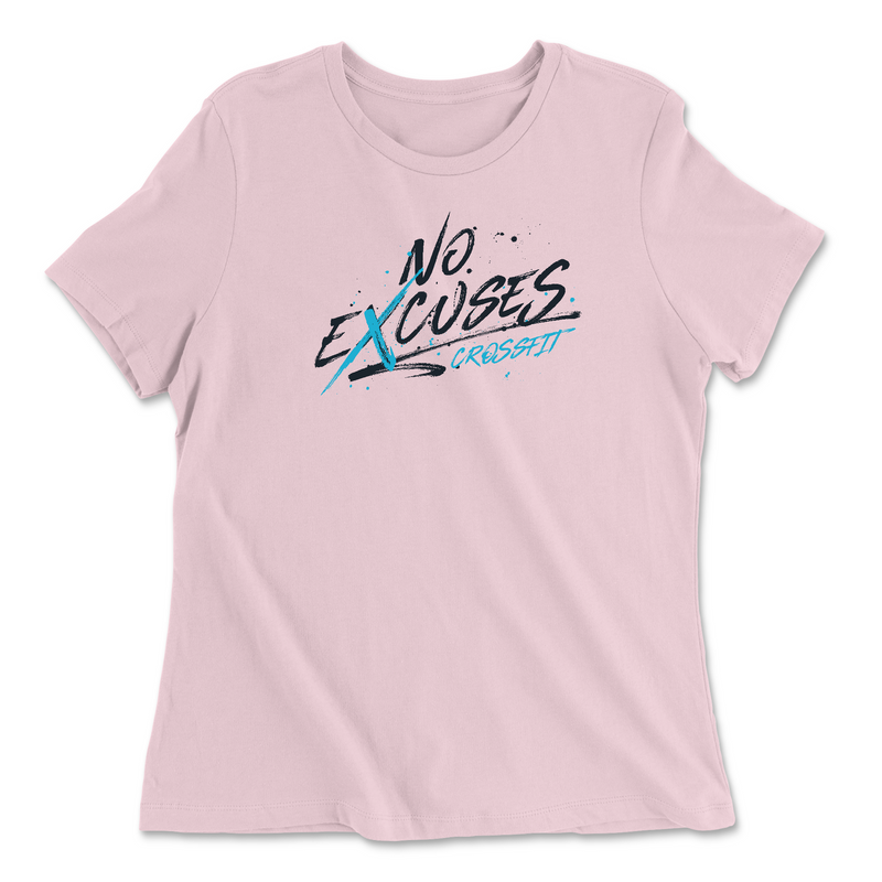 Womens 2X-Large PINK Relaxed Jersey T-Shirt
