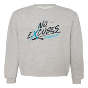 Mens 2X-Large GREY_HEATHER Midweight Sweatshirt