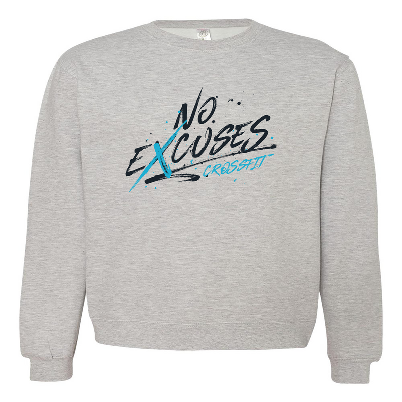 Mens 2X-Large GREY_HEATHER Midweight Sweatshirt