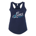 Womens 2X-Large Midnight_Navy Tank Top (Front Print Only)