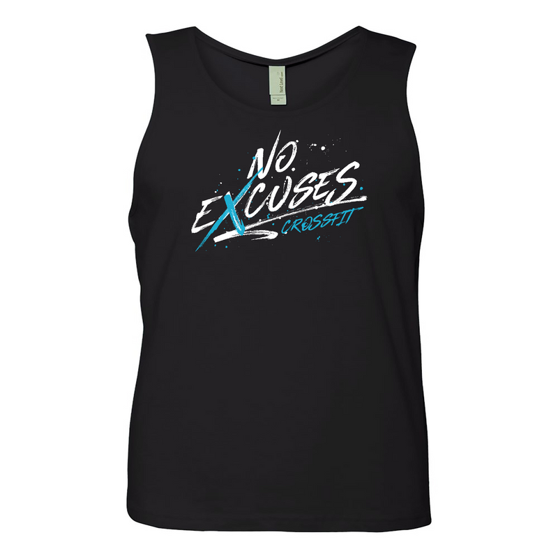 Mens 2X-Large BLACK Tank Top