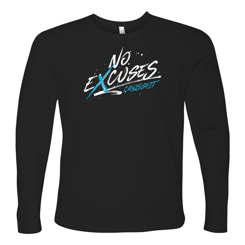 Mens 2X-Large BLACK Long Sleeve
