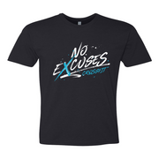 Mens 2X-Large BLACK T-Shirt