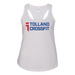 Womens 2X-Large WHITE Tank Top (Front Print Only)