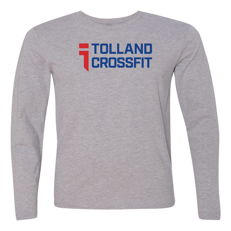 Mens 2X-Large HEATHER_GRAY Long Sleeve