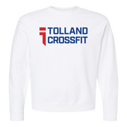 Mens 2X-Large WHITE Midweight Sweatshirt
