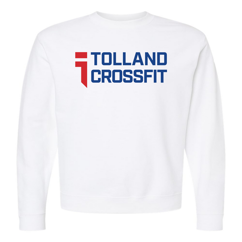 Mens 2X-Large WHITE Midweight Sweatshirt