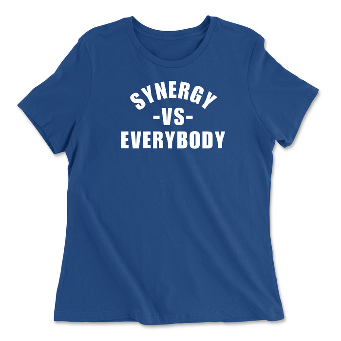 CrossFit Saskatoon Synergy VS Everybody Womens - Relaxed Jersey T-Shirt