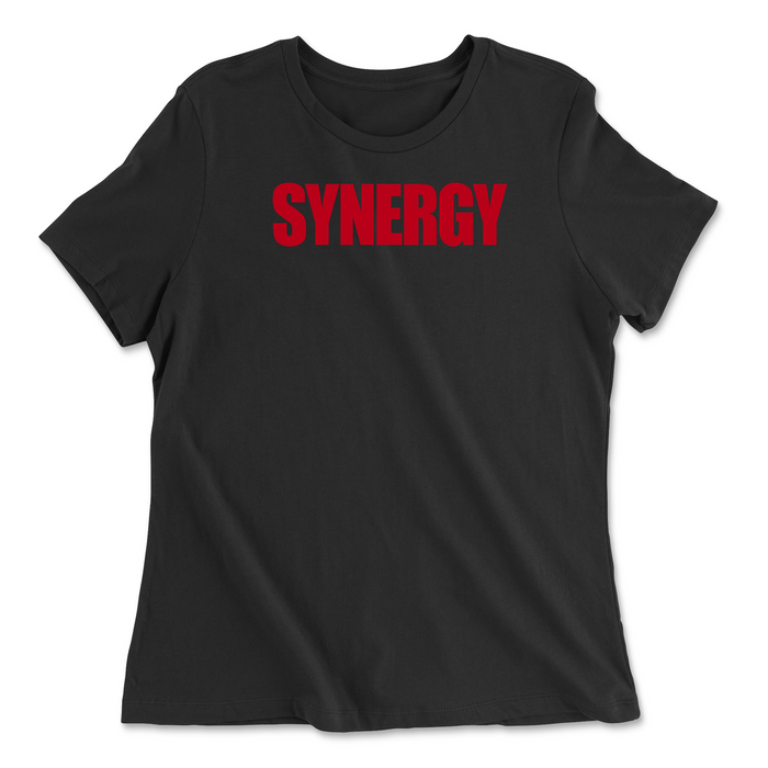 CrossFit Saskatoon Synergy Womens - Relaxed Jersey T-Shirt