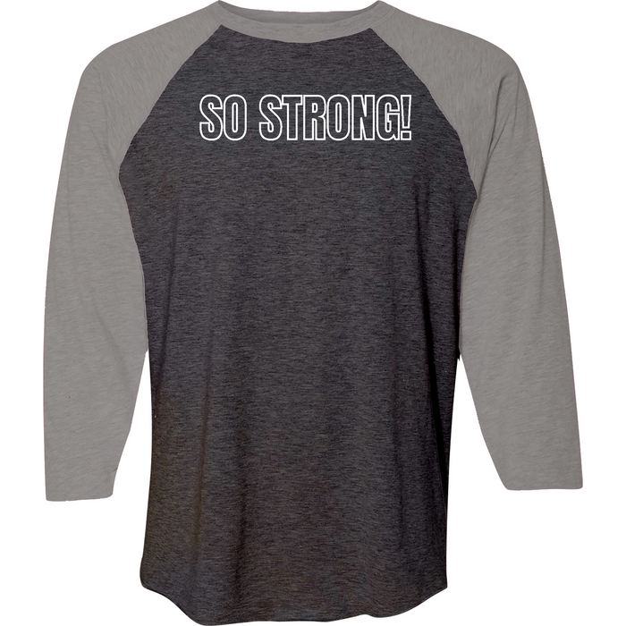 CrossFit Saskatoon So Strong Mens - 3/4 Sleeve