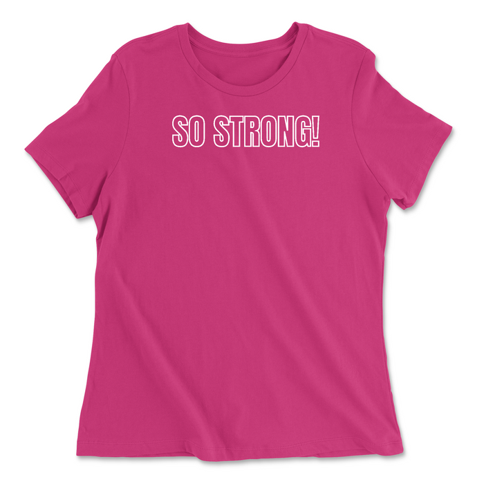 CrossFit Saskatoon So Strong Womens - Relaxed Jersey T-Shirt