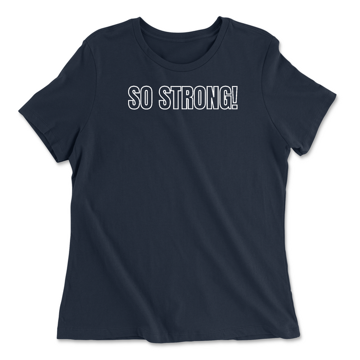 CrossFit Saskatoon So Strong Womens - Relaxed Jersey T-Shirt