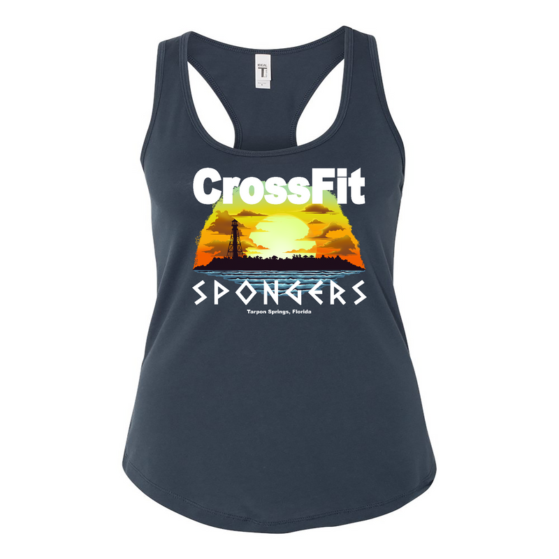 Womens 2X-Large INDIGO Tank Top (Front Print Only)