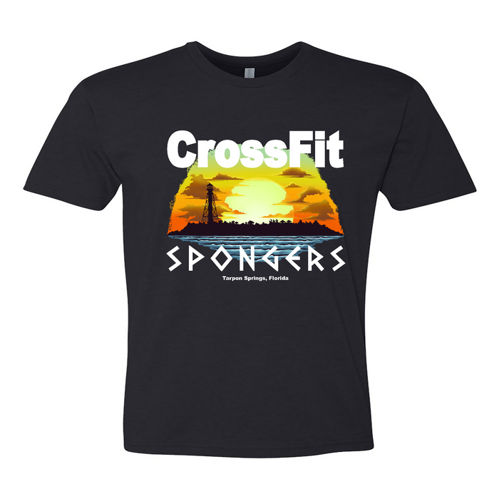 Mens 2X-Large BLACK T-Shirt