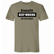 Mens 2X-Large Light Olive T-Shirt