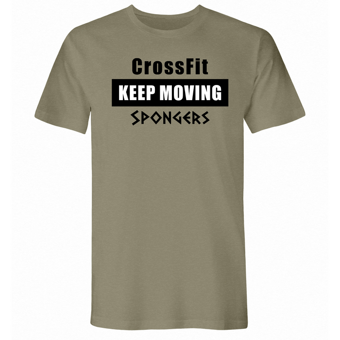 Mens 2X-Large Light Olive T-Shirt
