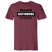 Mens 2X-Large Heather Maroon T-Shirt