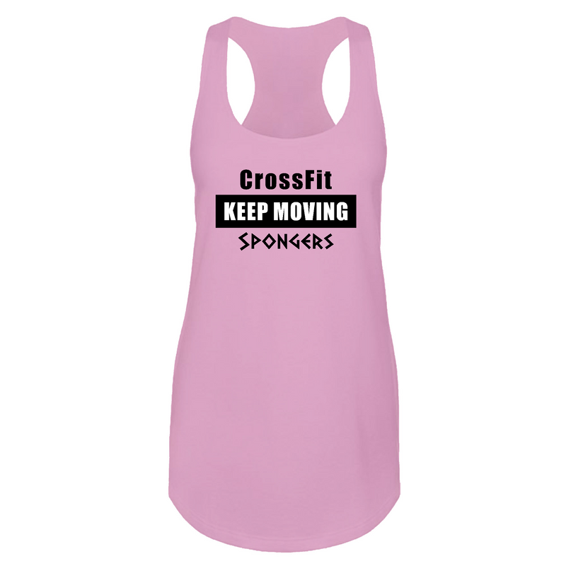 Womens 2X-Large Lilac Tank Top (Front Print Only)