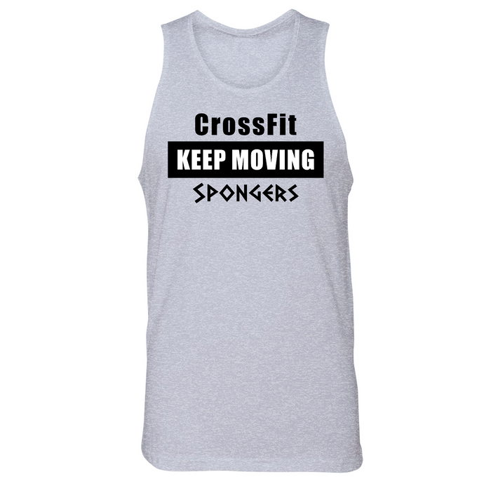 Mens 2X-Large Heather Gray Tank Top