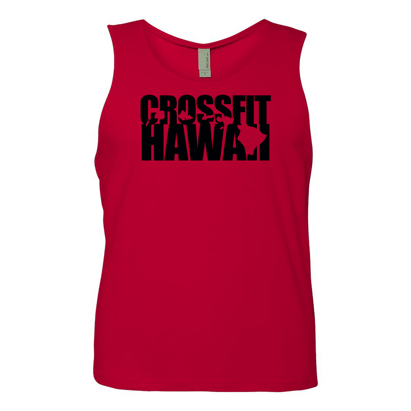 Mens 2X-Large RED Tank Top
