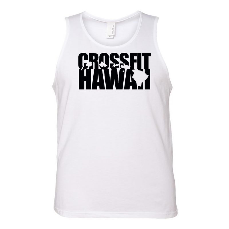 Mens 2X-Large WHITE Tank Top