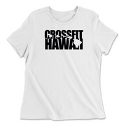 Womens 2X-Large WHITE Relaxed Jersey T-Shirt