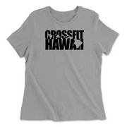 Womens 2X-Large SOLID_ATHLETIC_GREY Relaxed Jersey T-Shirt