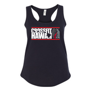 Womens 2X-Large BLACK Tank Top (Front Print Only)