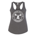 Womens 2X-Large DARK_GRAY Tank Top (Front Print Only)
